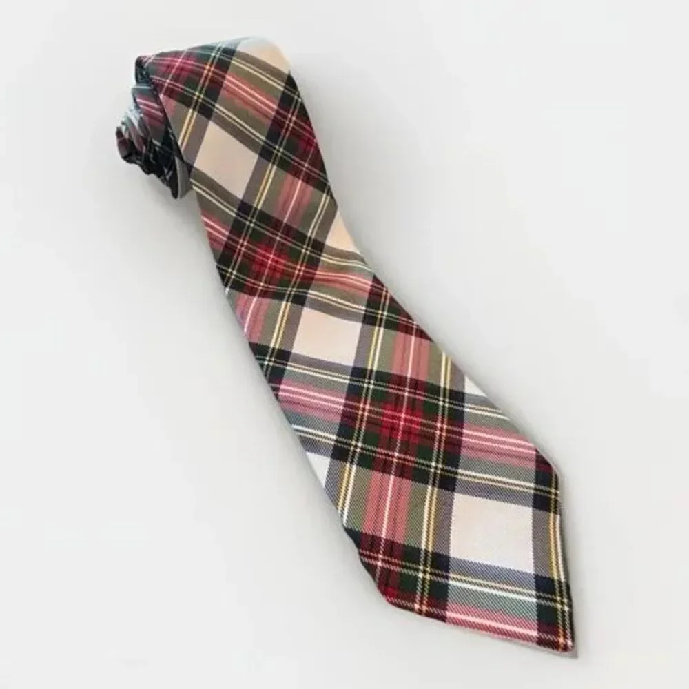 Crown & Ivy Boys Plaid Necktie 3